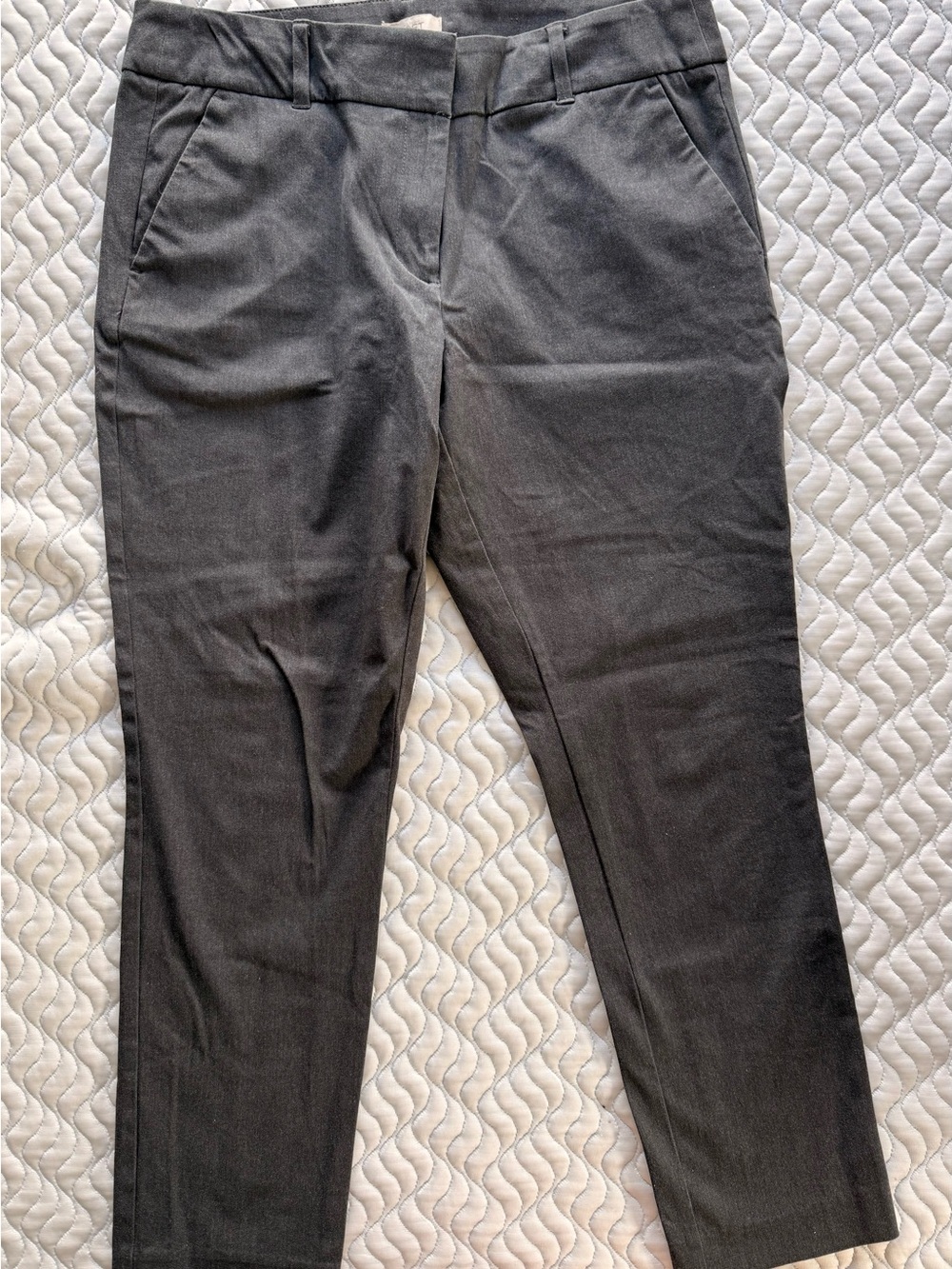 LOFT Mens Dark Gray Dress Pants